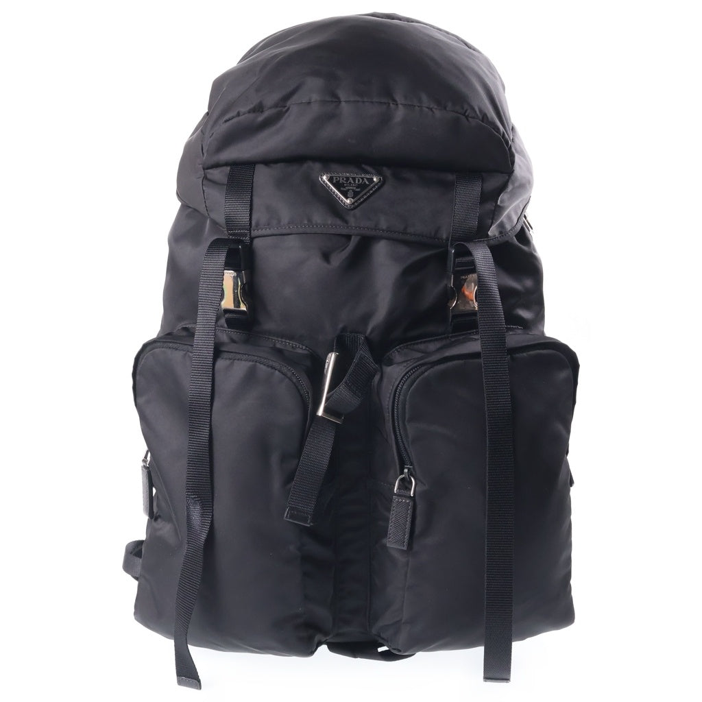 PRADA(プラダ) RE-NYLON リナイロン トライアングルロゴ バックパック リュックサック ブラック 2VZ019