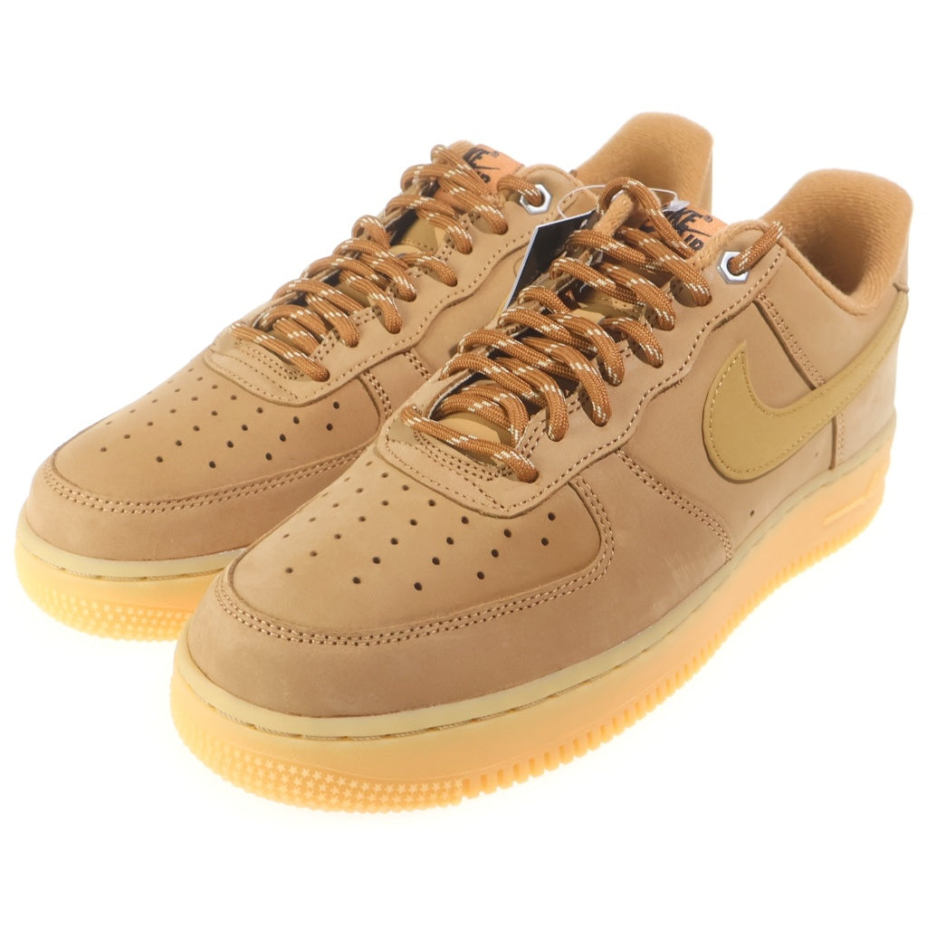 NIKE(ナイキ) AIR FORCE 1 LOW 07 WB FLAX WHEAT エアフォース1 フラックス ウィート ローカットスニーカー ブラウン US8.5/26.5cm CJ9179-200