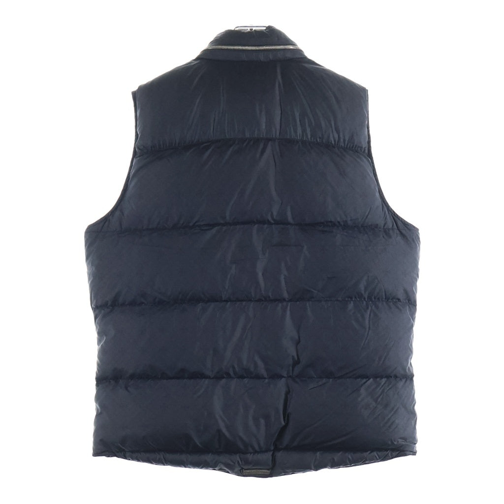 CHROME HEARTS(クロムハーツ) STIFF VEST スティフ ナイロン ダガージップ クロスボールボタン ダウンベスト ブラック