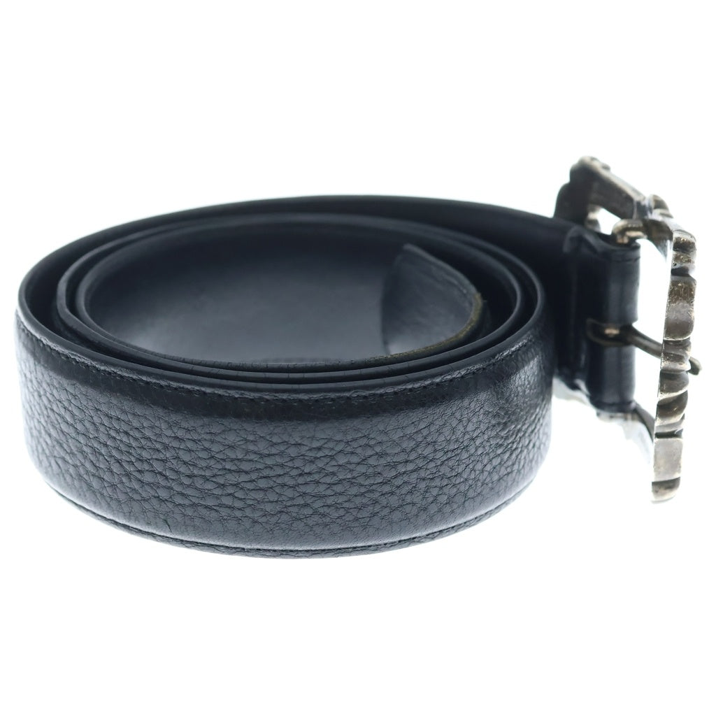 CHROME HEARTS(クロムハーツ) BLT FILIGREE OTJ フィリグリーOTJバックル レザーベルト シルバー BCA355