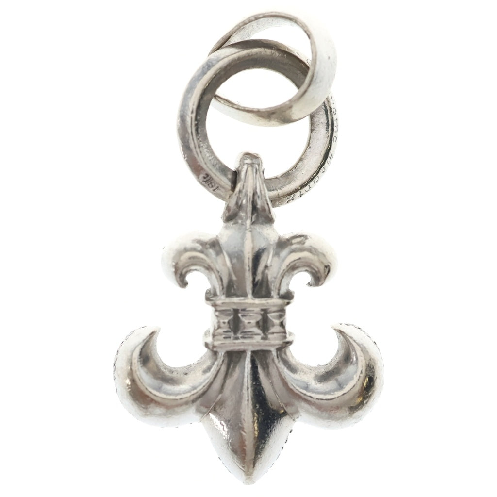 CHROME HEARTS(クロムハーツ) 18KWG BS FLUER P/DIA BSフレア PAVEダイヤ ペンダントトップ ホワイトゴールド
