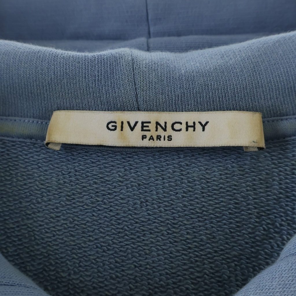GIVENCHY(ジバンシィ) Vintage Oversized Hoodie ヴィンテージ オーバーサイズ プルオーバーパーカー レディース ブルー BWJ00B3Z2C