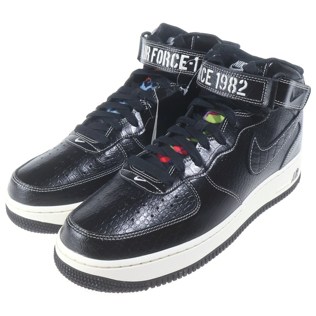 NIKE(ナイキ) AIR MID LX OUR FORCE 1 エアフォース1 ハイカットスニーカー ブラック US9.5/27.5cm DV1029-010