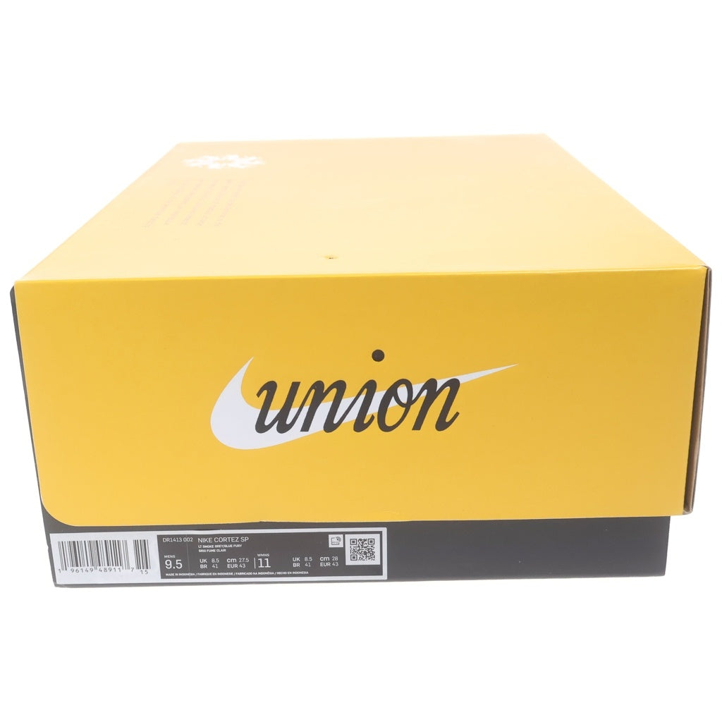 NIKE(ナイキ) ×UNION CORTEZ LIGHT SMOKE ユニオン コルテッツ ローカットスニーカー マルチ US9.5/27.5cm DR1413-002
