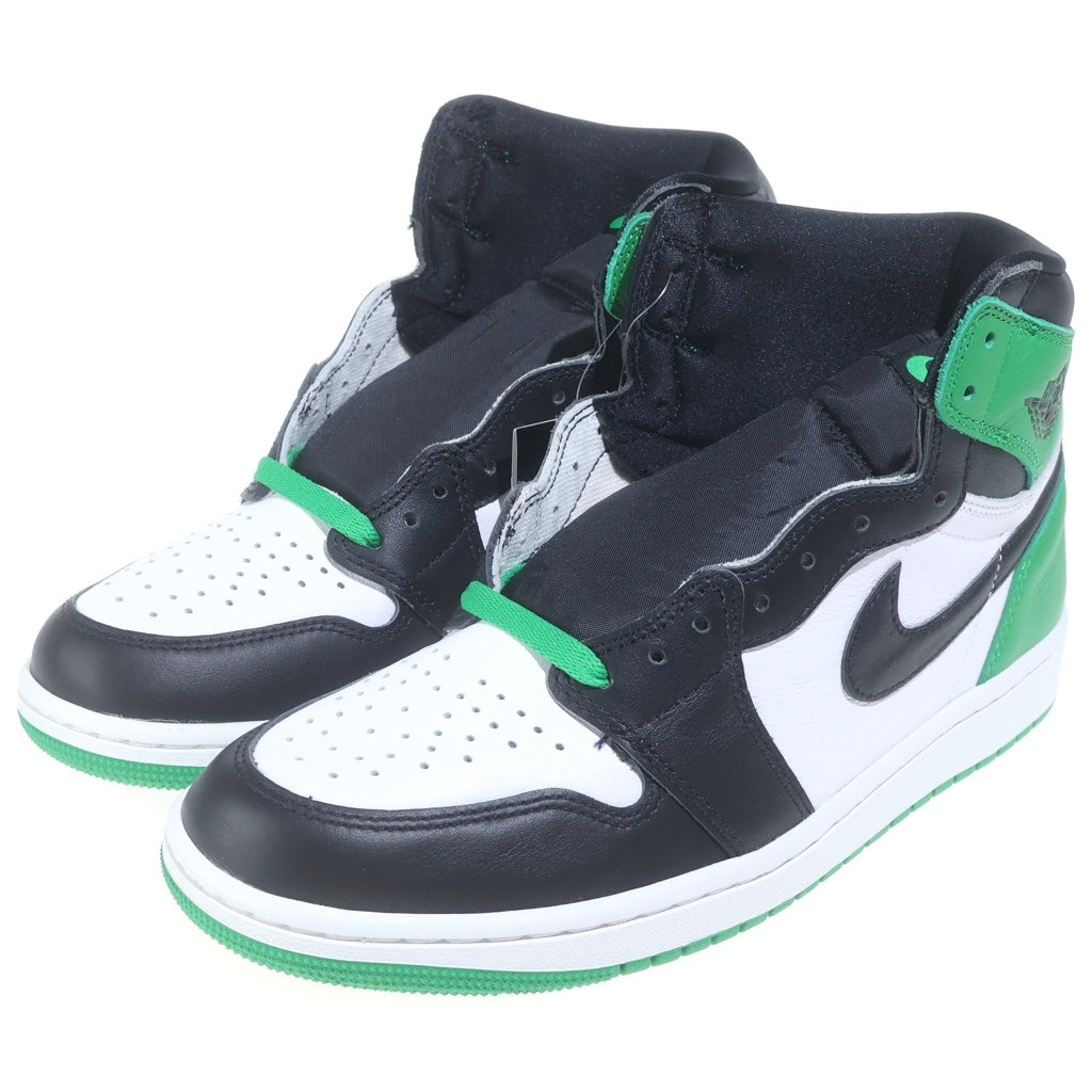 NIKE(ナイキ) AIR JORDAN 1 RETRO HIGH OG エアジョーダン1 レトロ ハイカットスニーカー グリーン/ホワイト US9.5/27.5cm DZ5485-031