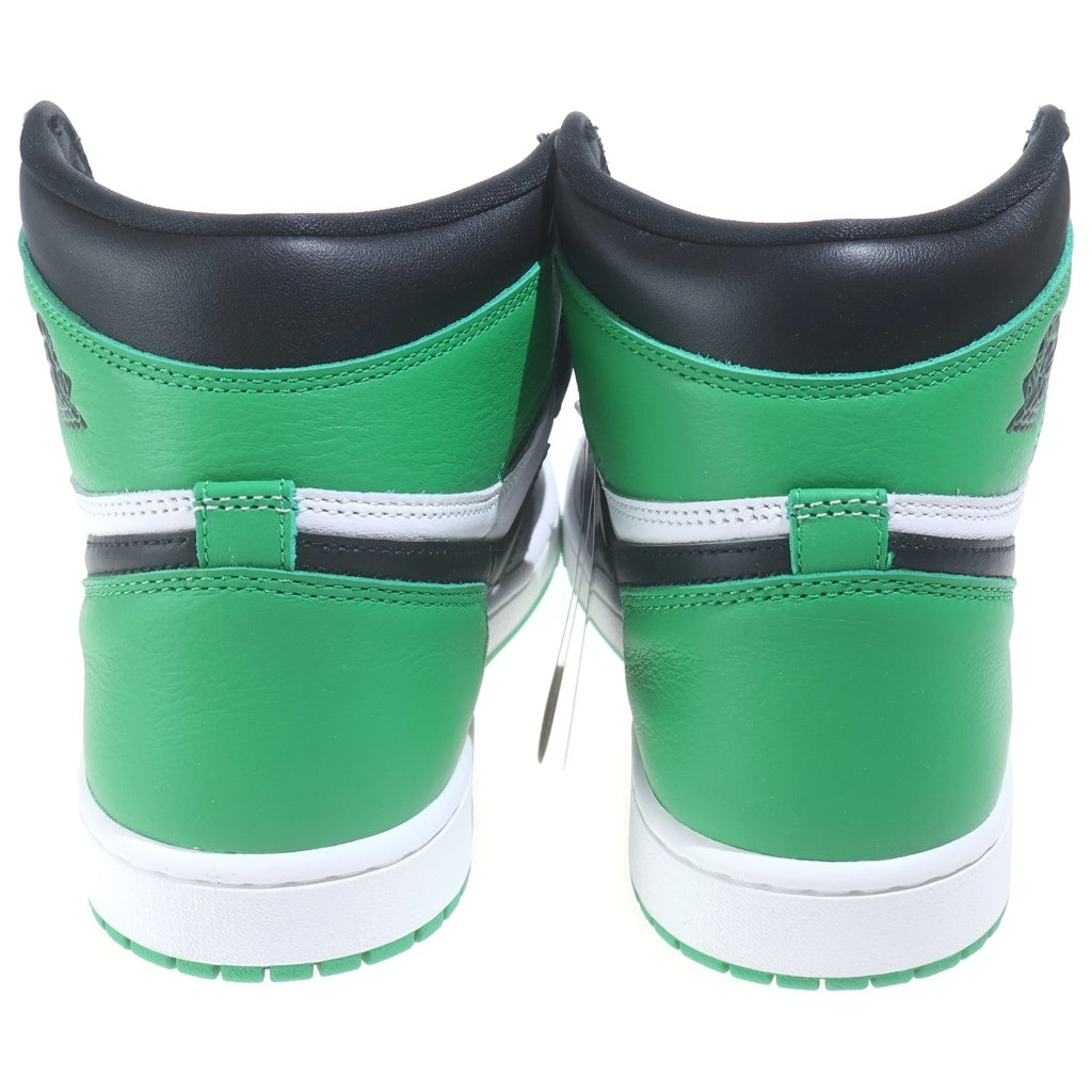 NIKE(ナイキ) AIR JORDAN 1 RETRO HIGH OG エアジョーダン1 レトロ ハイカットスニーカー グリーン/ホワイト US9.5/27.5cm DZ5485-031