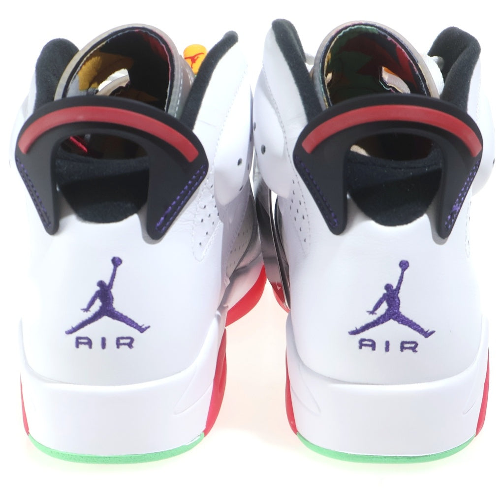 NIKE(ナイキ) AIR JORDAN 6 NEUTRAL GREY/HARE エアジョーダン6 ハイカットスニーカー ホワイト/レッド US9.5/27.5cm CT8529-062