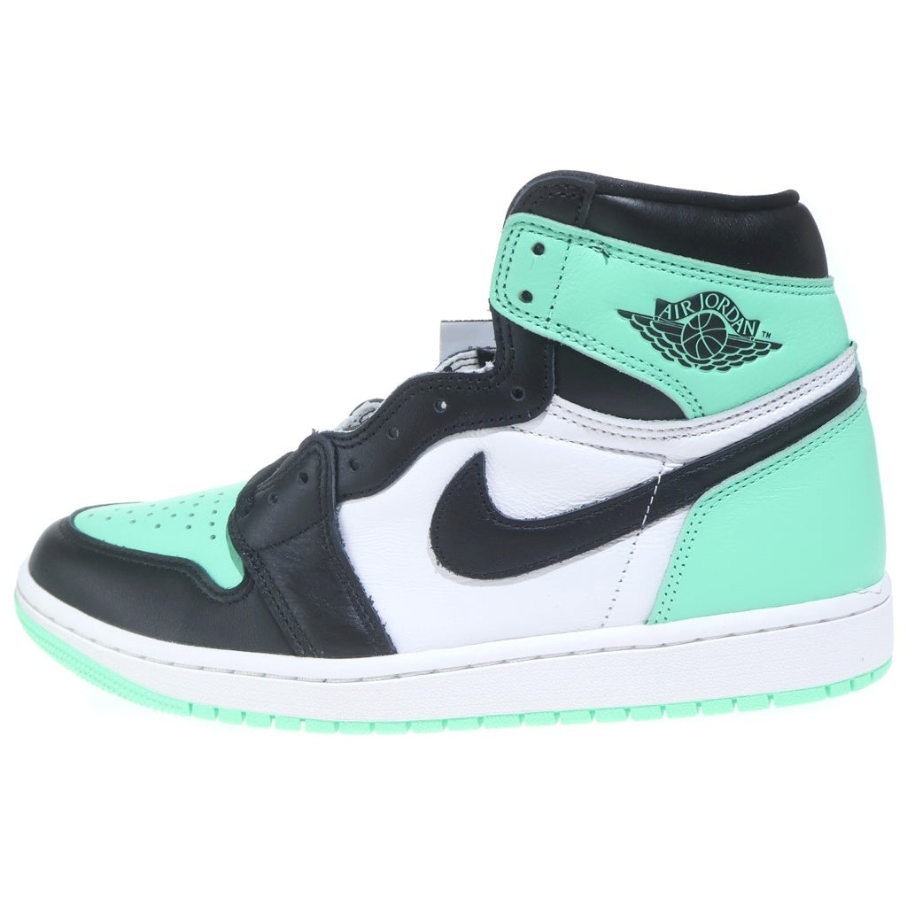 NIKE(ナイキ) AIR JORDAN 1 HIGH OG エアジョーダン1 ハイカットスニーカー ブラック/グリーン US9.5/27.5cm DZ5485-130