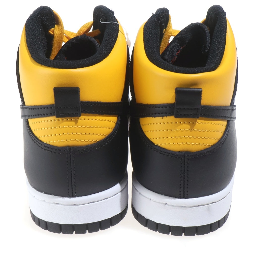 NIKE(ナイキ) DUNK HIGH UNIVERSITY GOLD AND BLACK ダンク ハイカットスニーカー イエロー/ブラック US9.5/27.5cm DD1399-700