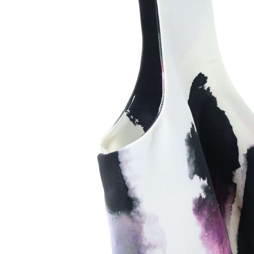 Alexander McQueen(アレキサンダーマックイーン) 22SS Watercolour Graffiti ウォーターカラー グラフィティー ノースリーブ カクテルドレス/ワンピース 734427 レディース
