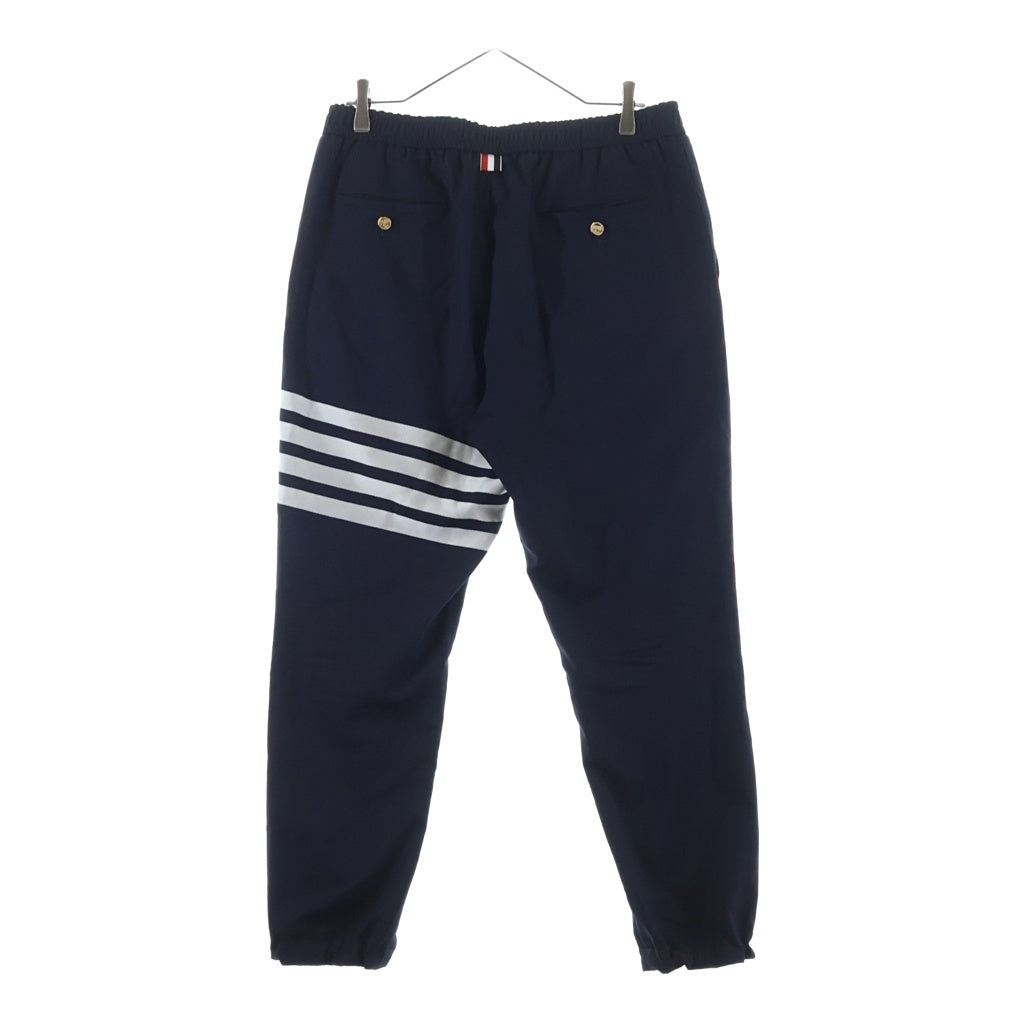 THOM BROWNE(トムブラウン) 4BARデザイン ウール トラウザー イージー ジョガーパンツ ブラック MTT030A-06146-415