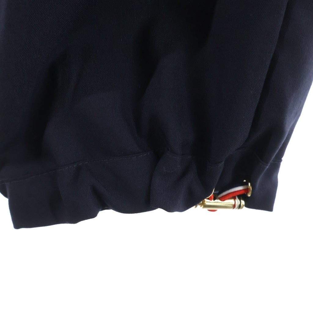 THOM BROWNE(トムブラウン) 4BARデザイン ウール トラウザー イージー ジョガーパンツ ブラック MTT030A-06146-415