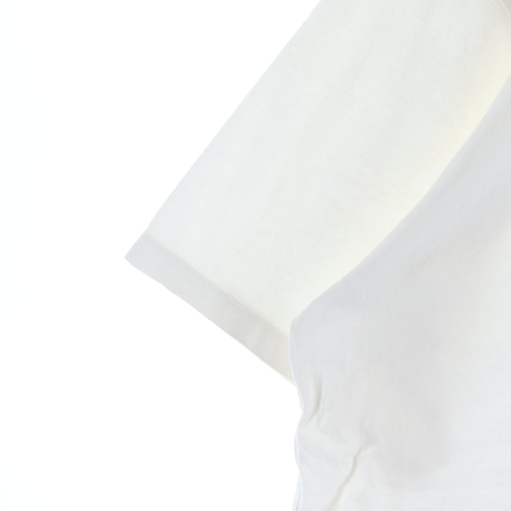CELINE(セリーヌ) ロゴプリント クルーネック 半袖Tシャツ カットソー ホワイト 2X681671Q