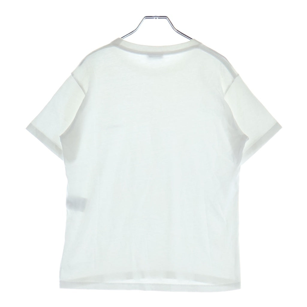 BALENCIAGA(バレンシアガ) ロゴプリント クルーネック 半袖Tシャツ カットソー レディース ホワイト 556107 TYK28