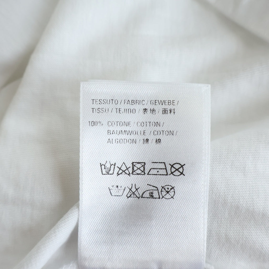 BALENCIAGA(バレンシアガ) ロゴプリント クルーネック 半袖Tシャツ カットソー レディース ホワイト 556107 TYK28