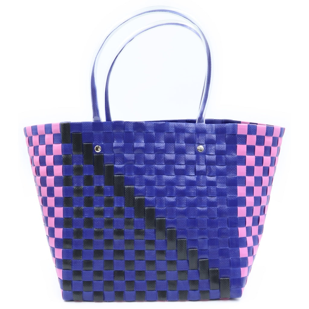 MARNI(マルニ) ピクニックバック カゴバック ハンドバッグ トートバッグ 編み込み マルチ