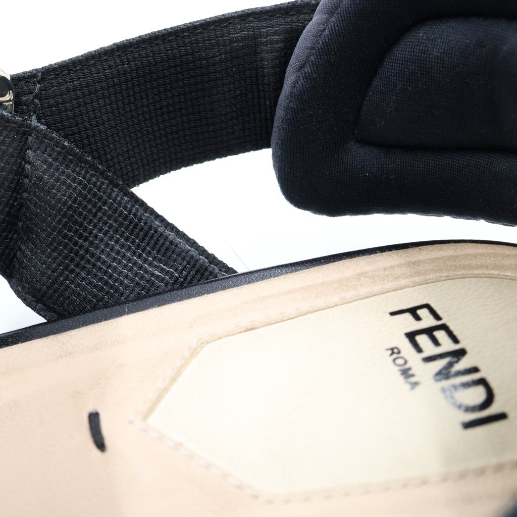 FENDI(フェンディ) コリブリ フラットシューズ パンプス レディース ブラック