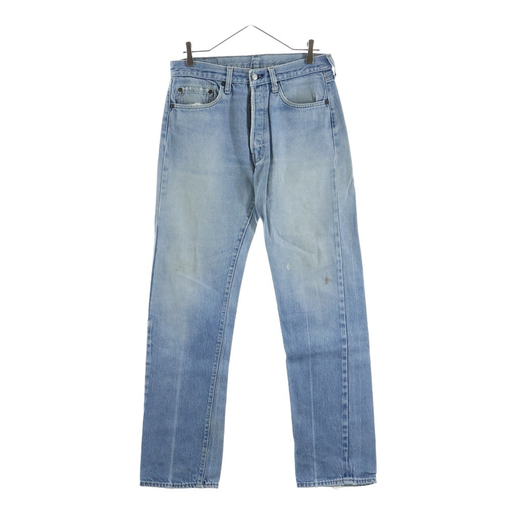 Levi's(リーバイス) 80S VINTAGE 501 66後期 ヴィンテージ ボタン裏6 ストレート デニムパンツ インディゴ