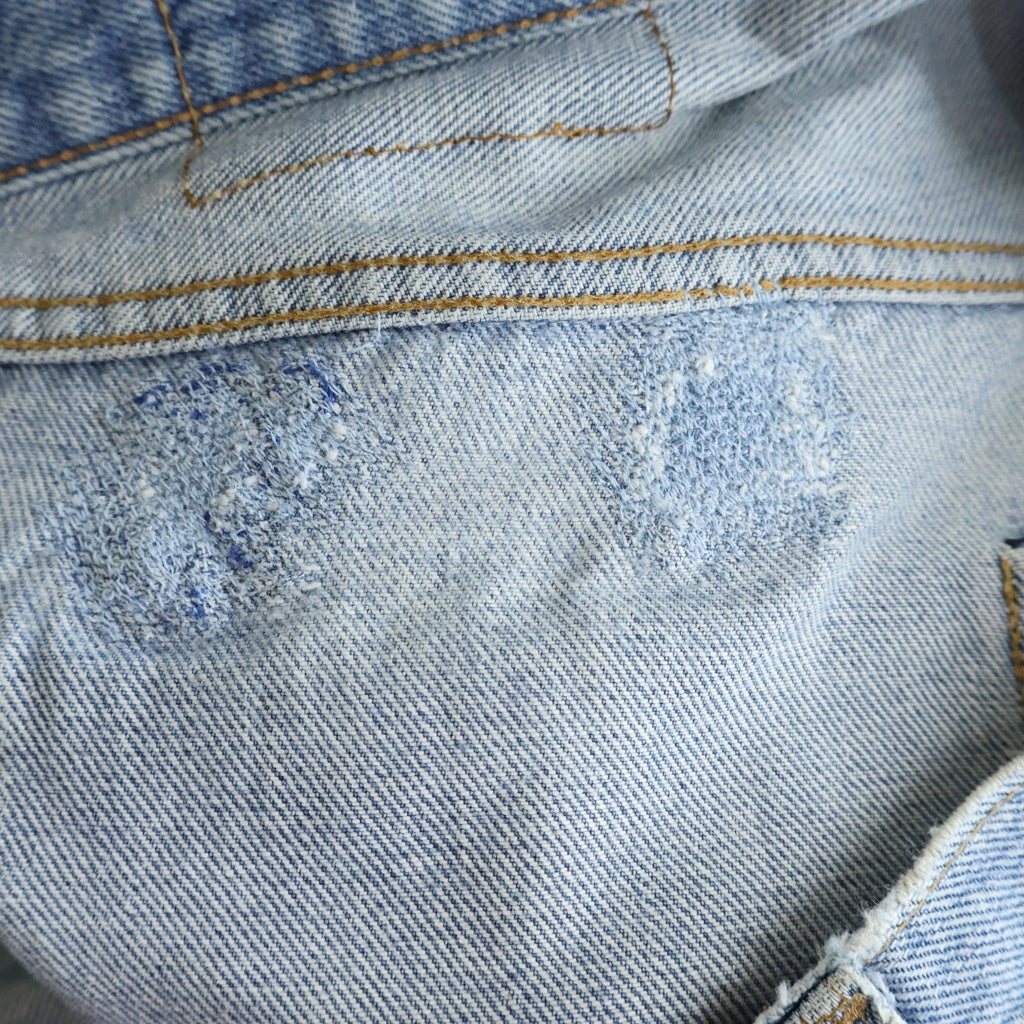 Levi's(リーバイス) 80S VINTAGE 501 66後期 ヴィンテージ ボタン裏6 ストレート デニムパンツ インディゴ