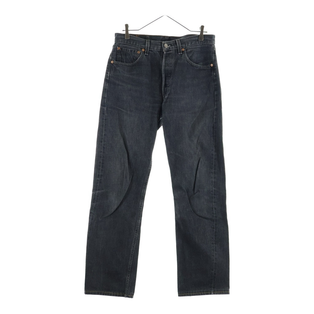 Levi's(リーバイス) 90S VINTAGE 501 ヴィンテージ ボタン裏553 USA製 先染め ボタンフライ デニムパンツ ブラック