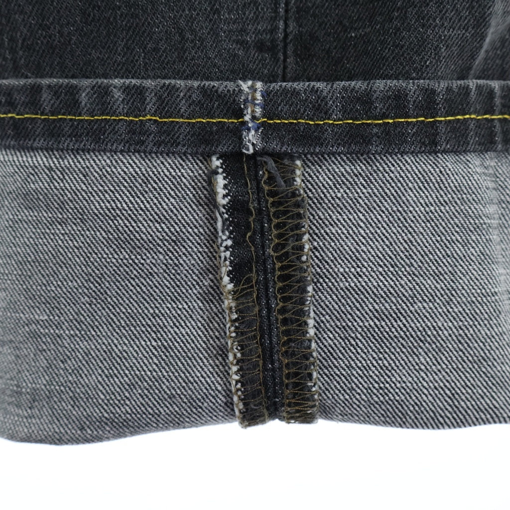 Levi's(リーバイス) 90S VINTAGE 501 ヴィンテージ ボタン裏553 USA製 先染め ボタンフライ デニムパンツ ブラック