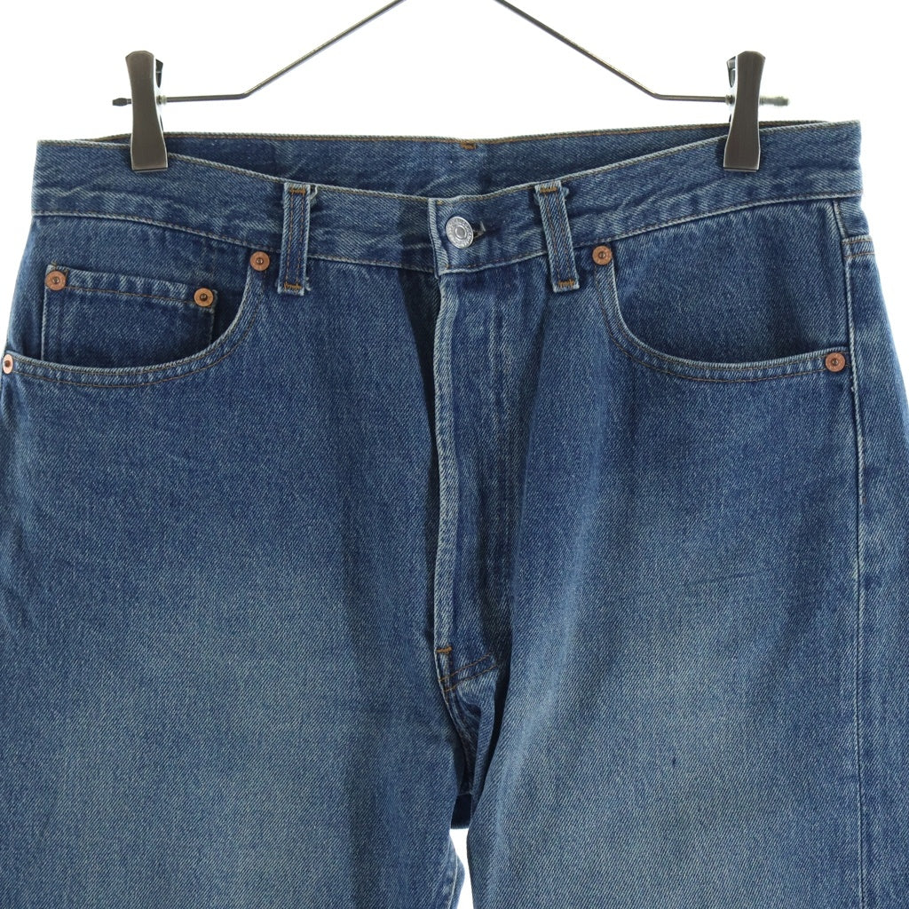 Levi's(リーバイス) 90S VINTAGE 501 バレンシア製 ボタン裏555 ボタンフライ ストレート デニムパンツ インディゴ