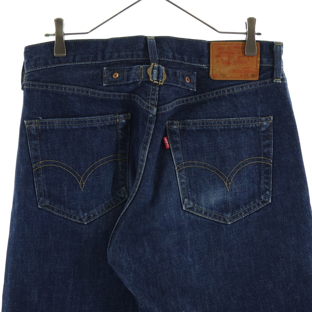 Levi's(リーバイス) 90S VINTAGE 702XX 復刻 ヴィンテージ ボタン裏J22 ボタンフライ ストレート デニムパンツ インディゴ