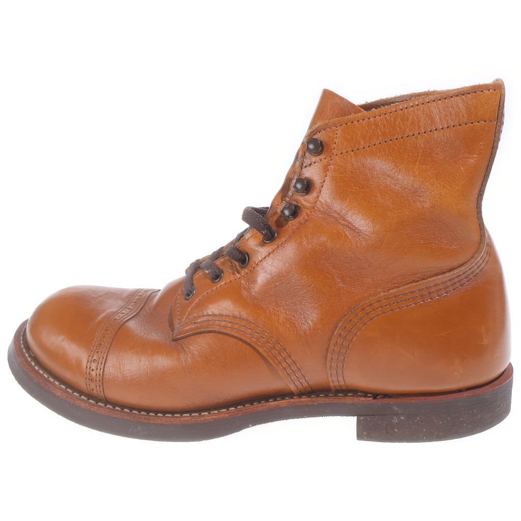 RED WING(レッド ウイング) IRON RANGE アイアンレンジ レースアップ レザーブーツ ブラウン 8011
