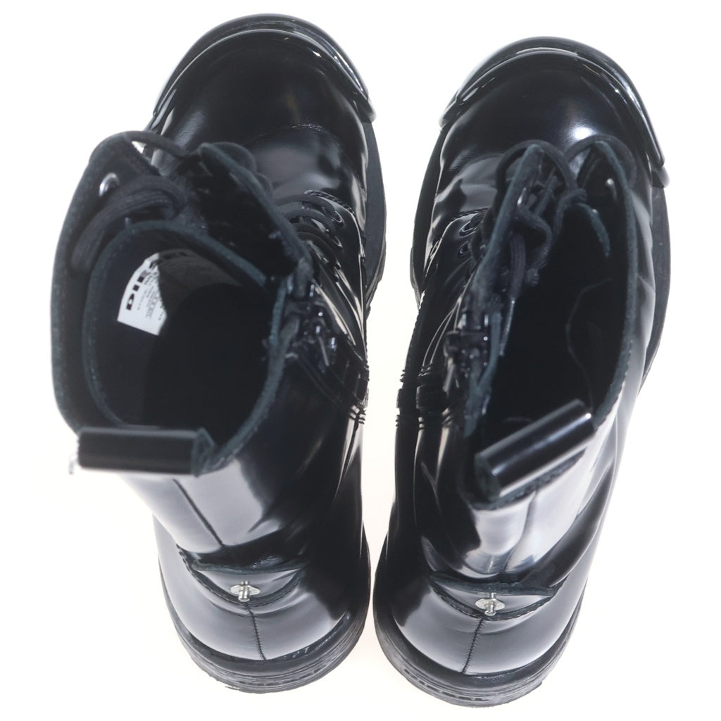 DIESEL(ディーゼル) 23AW D-HAMMER MS ディーハマー レザー レースアップブーツ ブラック Y03228
