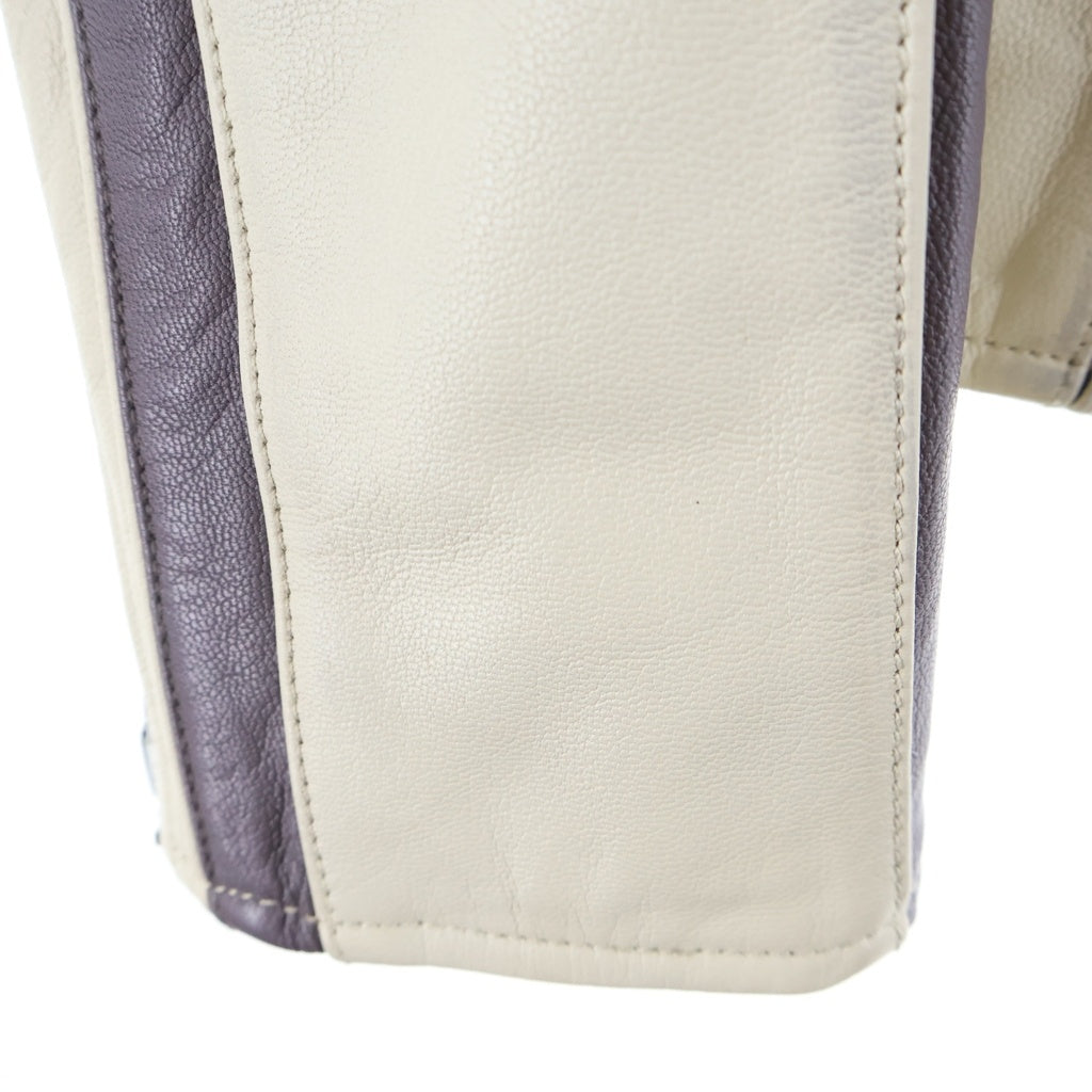 DIESEL(ディーゼル) 26SS L-ADAM シングル ラムレザー レーシング ジャケット A21125