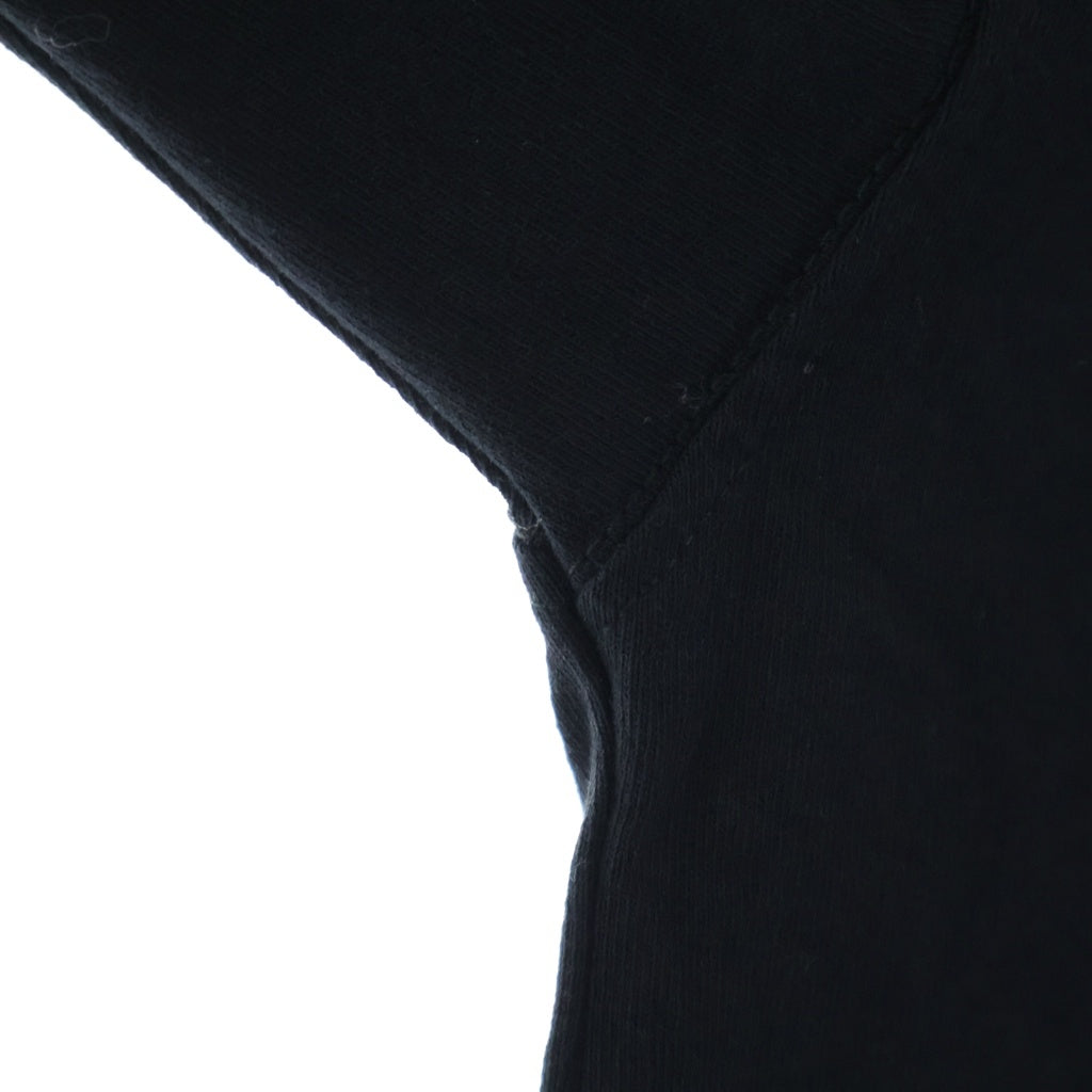 DIESEL(ディーゼル) T-BOXT-LS-Q10 グラフィックプリント パッチワーク ロングスリーブ 長袖Tシャツカットソー ブラック A14876