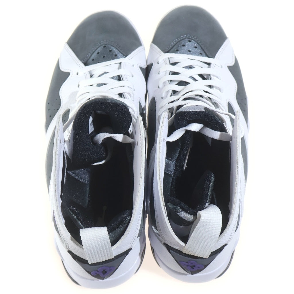 NIKE(ナイキ) AIR JORDAN 7 RETRO FLINT CU9307-100 エアジョーダン7 レトロ フリント ハイカットスニーカー ホワイト/グレー US9/27cm
