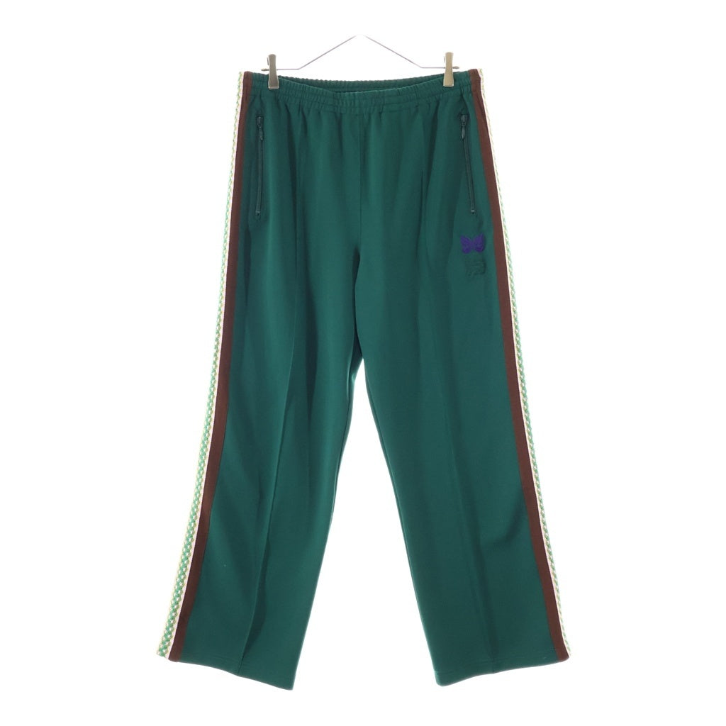Needles(ニードルス) 22AW ×Sasquatchfabrix Classic Lace Track Pants サスクワァッチファブリックス クラッシックレース トラックパンツ サイドライン グリーン 22AW-PA9-070