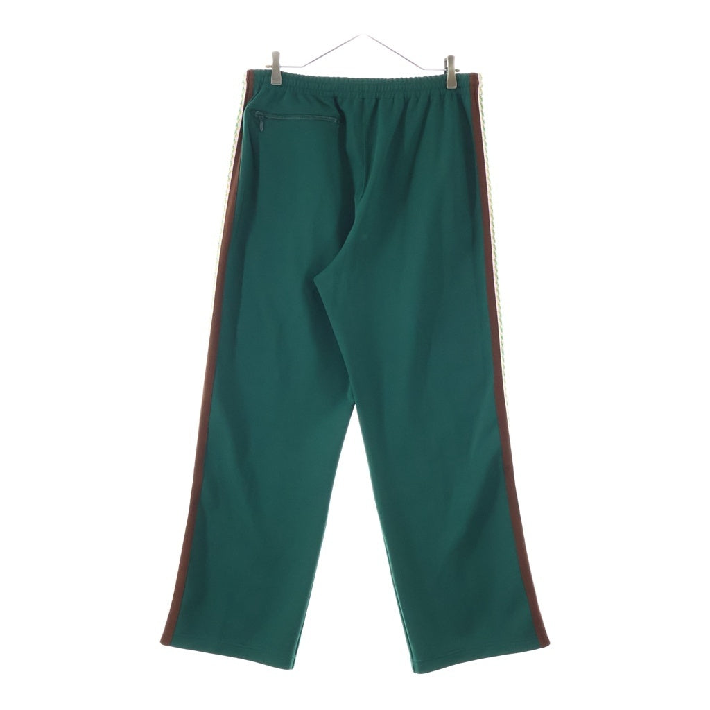 Needles(ニードルス) 22AW ×Sasquatchfabrix Classic Lace Track Pants サスクワァッチファブリックス クラッシックレース トラックパンツ サイドライン グリーン 22AW-PA9-070