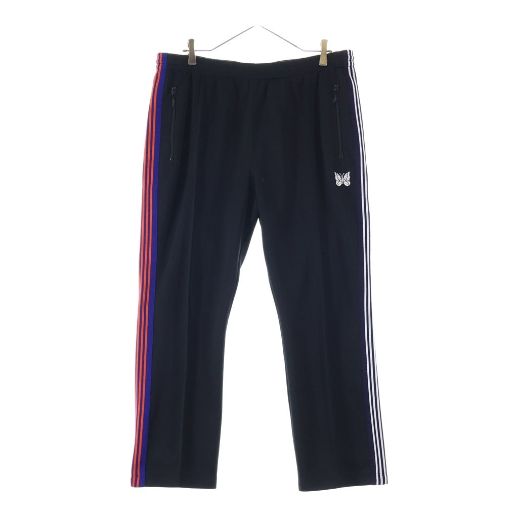Needles(ニードルス) 22SS FREAK'S STORE別注 Narrow Track Pant ナロートラックパンツ サイドライン ブラック KP377