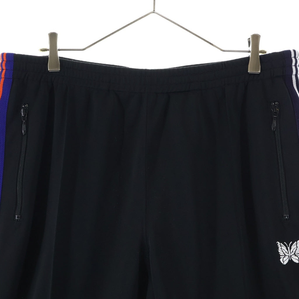 Needles(ニードルス) 22SS FREAK'S STORE別注 Narrow Track Pant ナロートラックパンツ サイドライン ブラック KP377