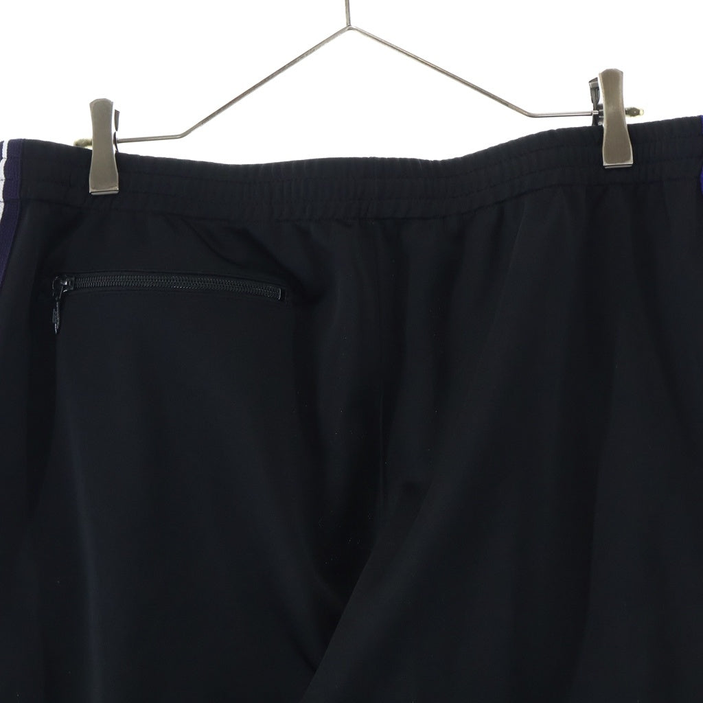 Needles(ニードルス) 22SS FREAK'S STORE別注 Narrow Track Pant ナロートラックパンツ サイドライン ブラック KP377