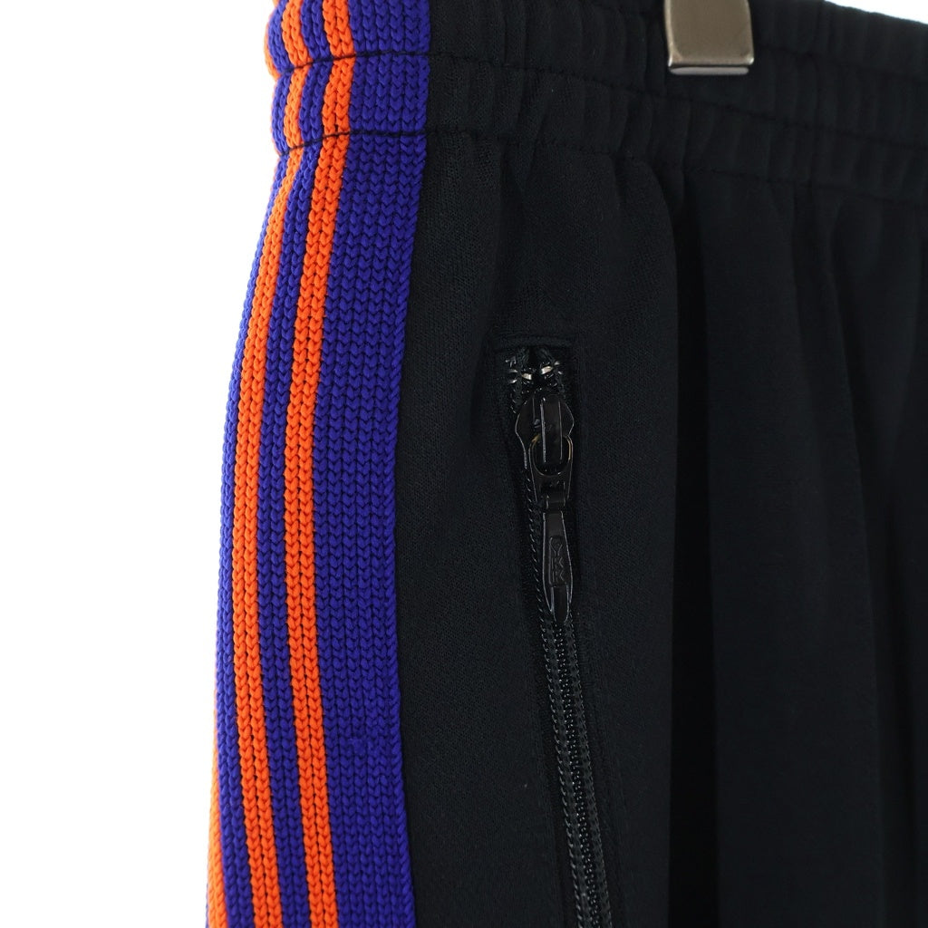 Needles(ニードルス) 22SS FREAK'S STORE別注 Narrow Track Pant ナロートラックパンツ サイドライン ブラック KP377