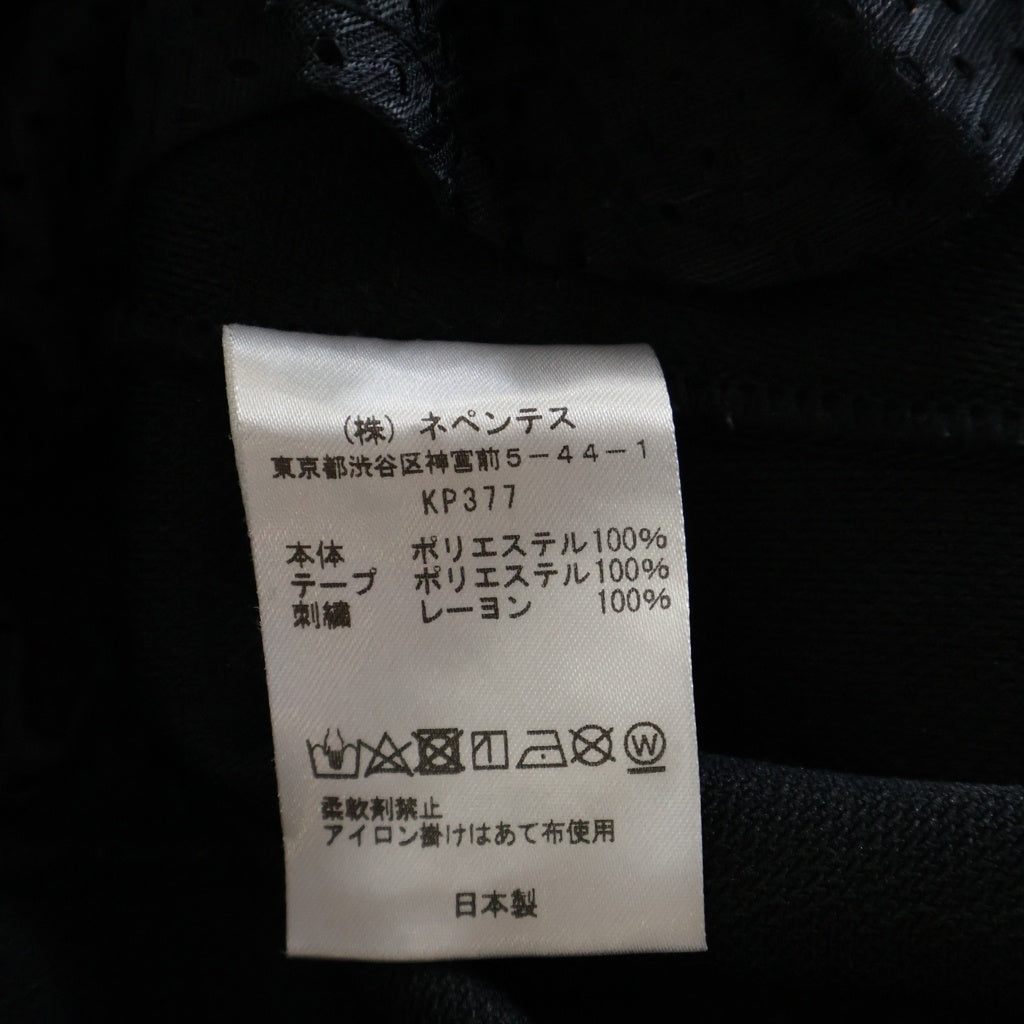 Needles(ニードルス) 22SS FREAK'S STORE別注 Narrow Track Pant ナロートラックパンツ サイドライン ブラック KP377