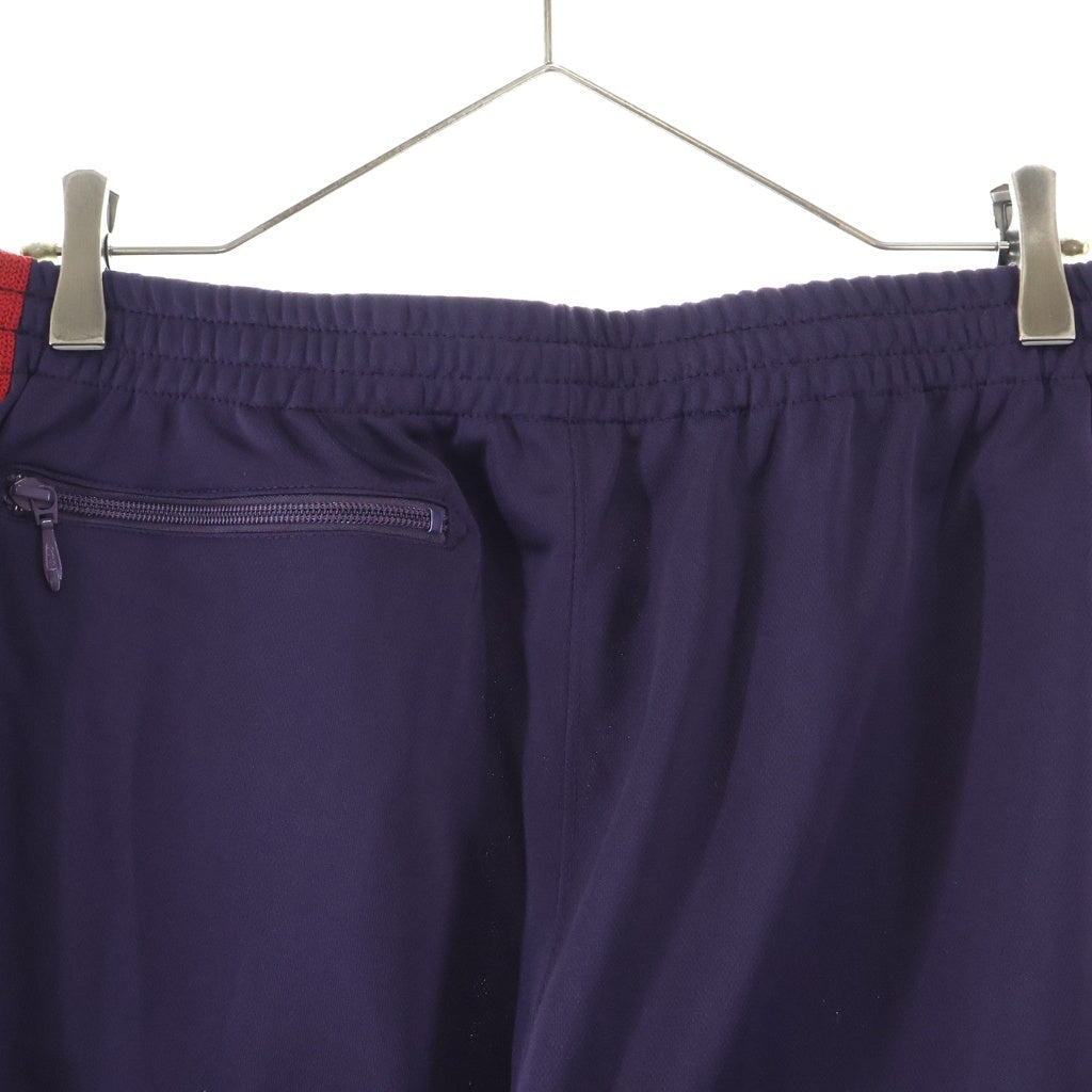 Needles(ニードルス) 22AW Track Pant Poly Smooth トラックパンツ ポリスムース サイドライン パープル LQ229