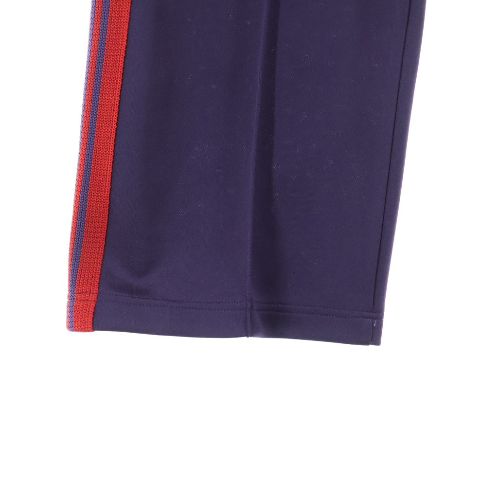 Needles(ニードルス) 22AW Track Pant Poly Smooth トラックパンツ ポリスムース サイドライン パープル LQ229