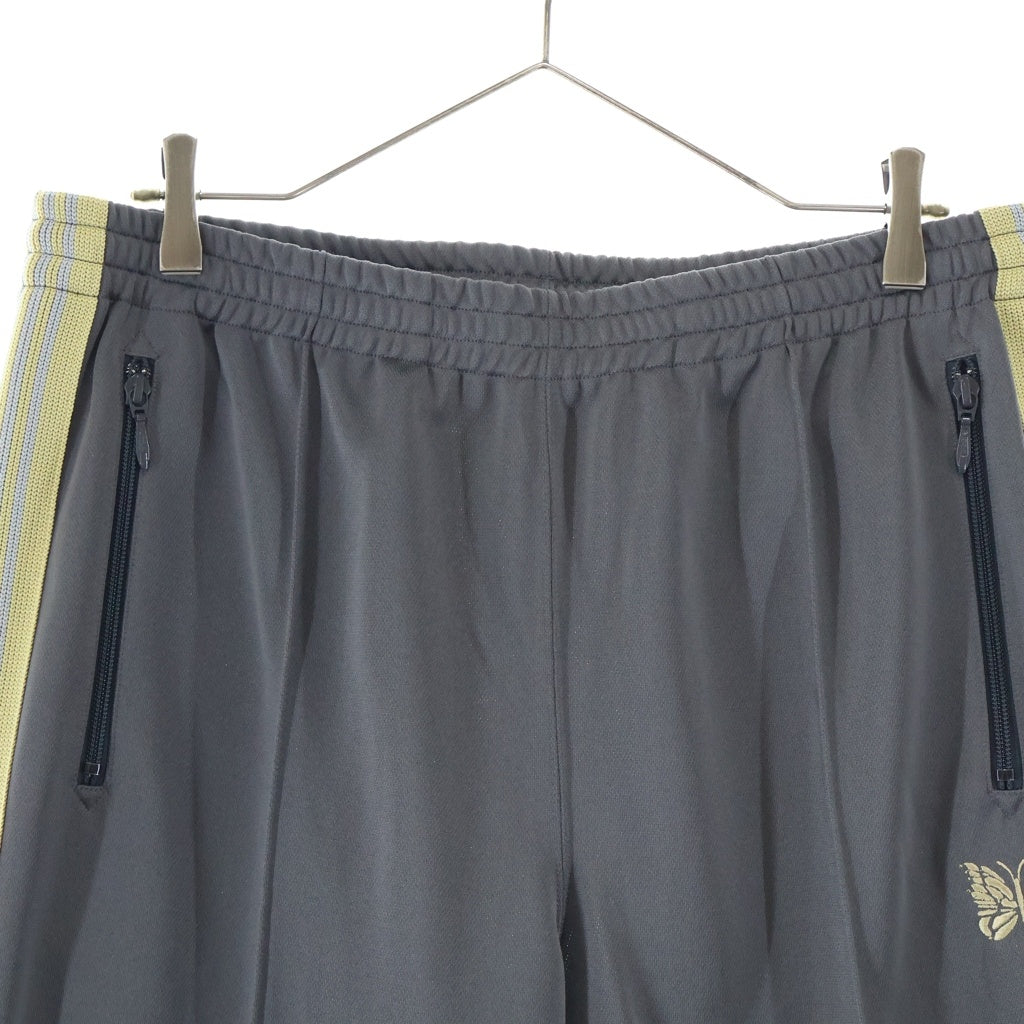 Needles(ニードルス) Track Pant Poly Smooth トラックパンツ ポリスムース サイドライン グレー LQ434