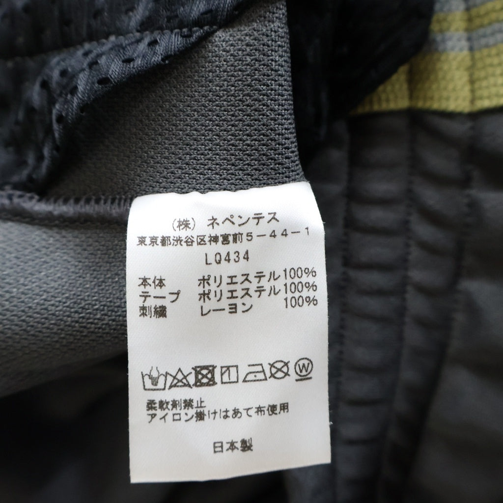 Needles(ニードルス) Track Pant Poly Smooth トラックパンツ ポリスムース サイドライン グレー LQ434