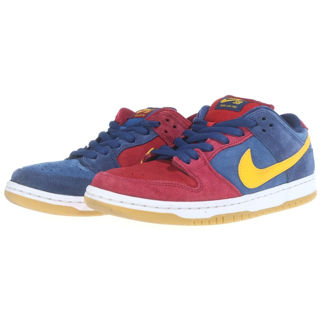 NIKE SB(ナイキエスビー) DUNK LOW BARCELONA ダンク バルセロナ ローカットスニーカー レッド/ブルー US7.5/25.5cm DJ0606-400