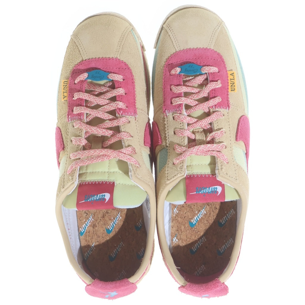 NIKE(ナイキ) ×CORTEZ RED BEIGE コルテッツ ローカットスニーカー ベージュ/ピンク US7.5/25.5cm DR1413-200