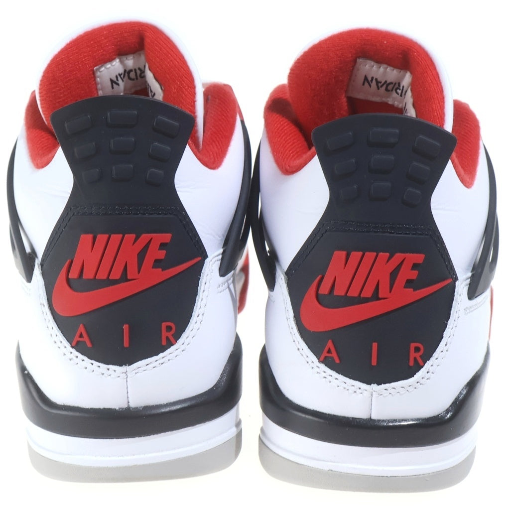 NIKE(ナイキ) AIR JORDAN 4 RETRO OG FIRE RED 2020 DC7770-160 エアジョーダン4 レトロ ハイカットスニーカー ホワイト/レッド US7.5/25.5cm