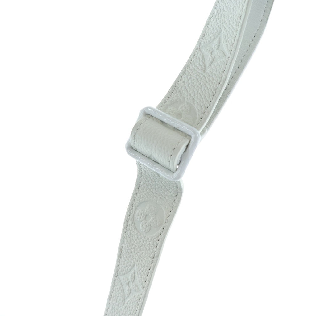 LOUIS VUITTON(ルイヴィトン) 19SS モノグラムエンボスグレインレザーカットアウェイベスト ジャケット ホワイト 1A53YI