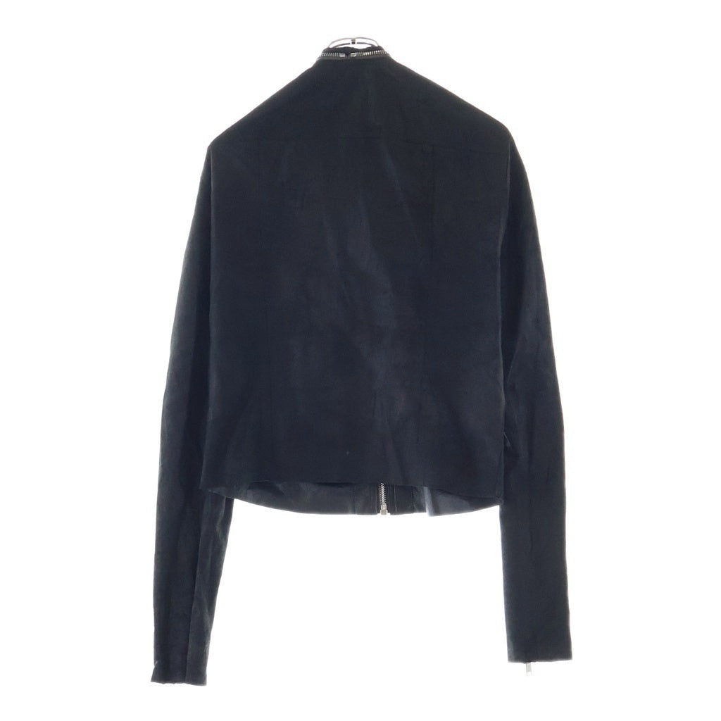 Rick Owens(リックオウエンス) 21SS PHLEGETHON デストロイレザー フルジップ ジャケット ブラック RU21S6772-LBAB