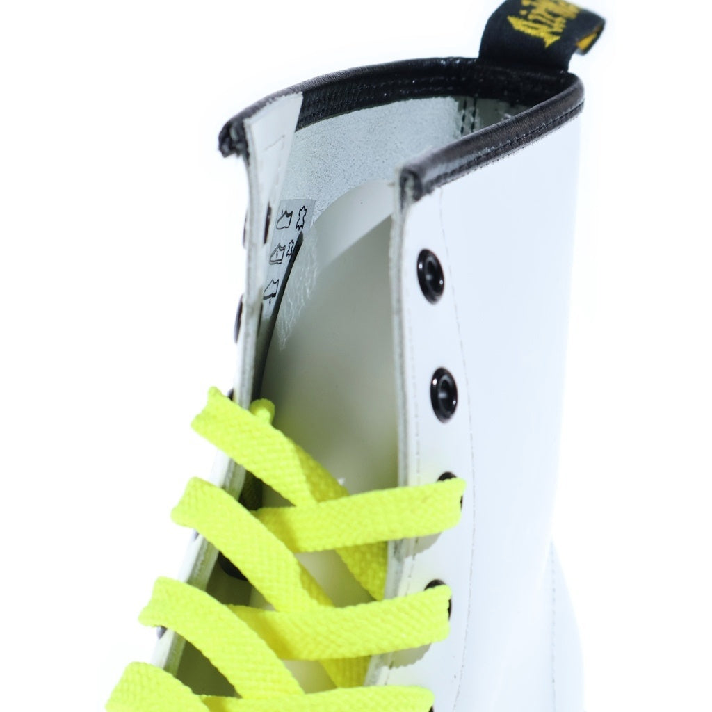 Dr.Martens(ドクターマーチン) DELPHINE レースアップシューズ ハイカットブーツ ホワイト AW006 CK04S