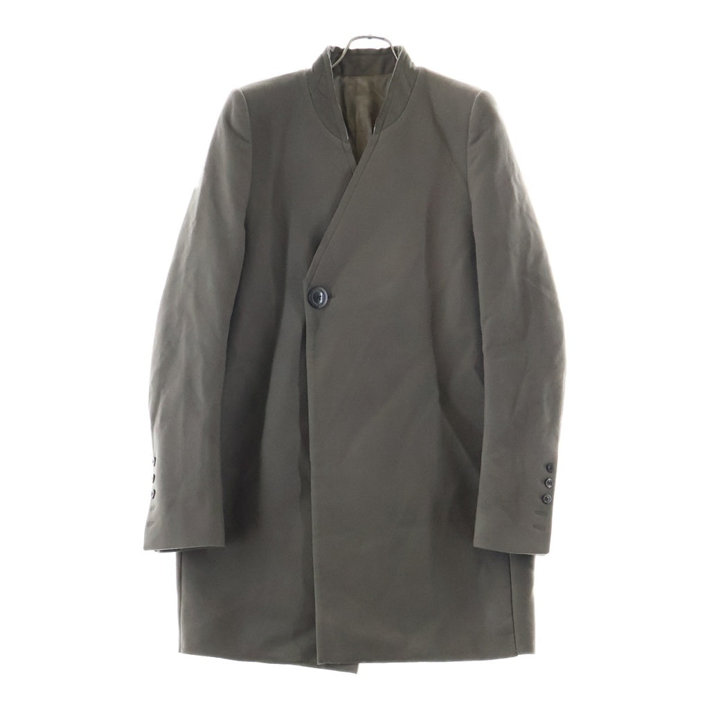 Rick Owens(リックオウエンス) 19AW Wool Larry Rolf Peacoat ウール ラリー 1B コート チャコール RR19F4907-DDW1A
